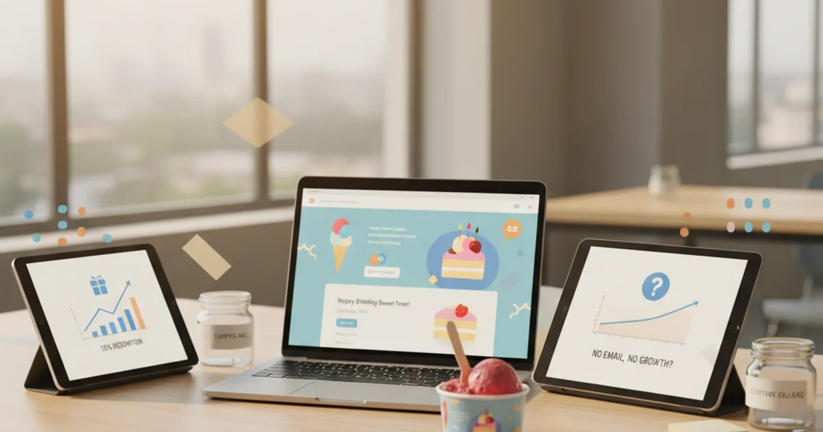 Email Marketing for Ice Cream & Gelato Shop in Tampines