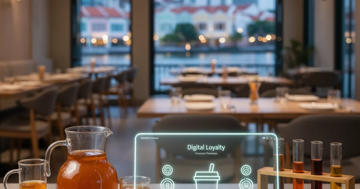 Stamp Card for Bubble Tea Shop in Clarke Quay: Digital Loyalty