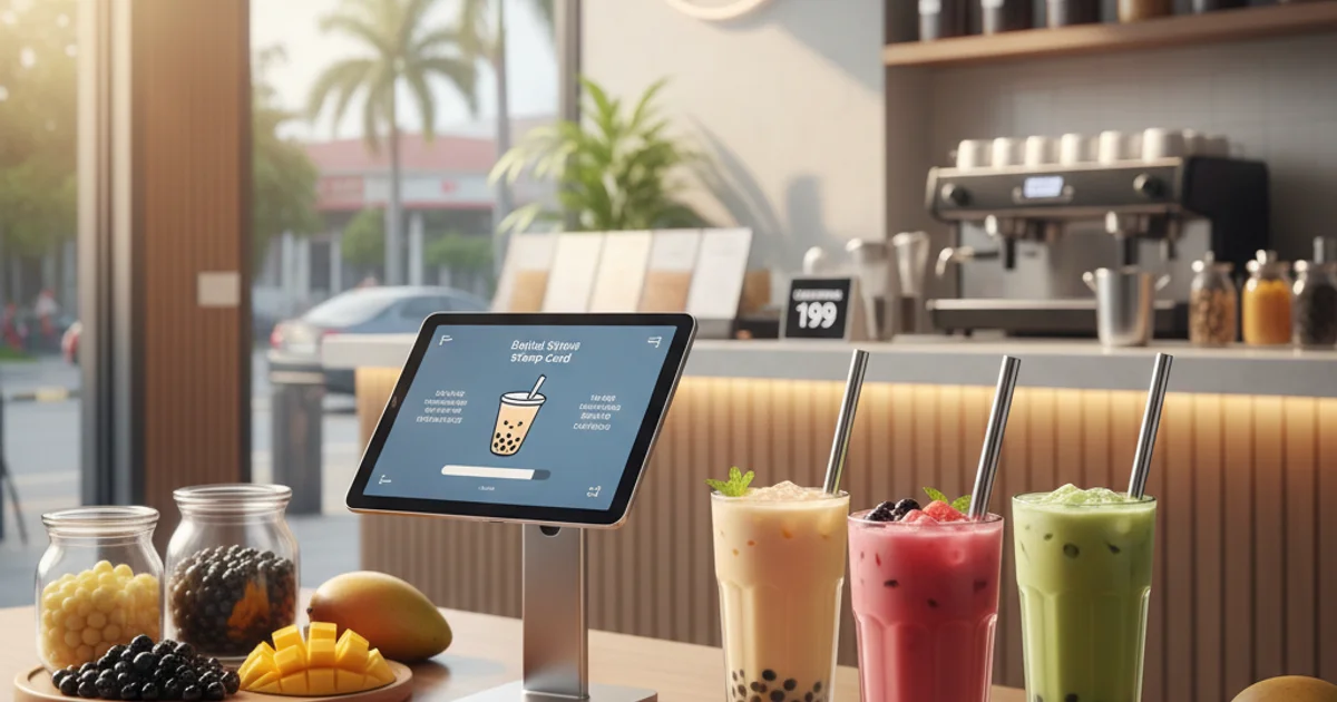 Digital Stamp Cards Transform Kota Kinabalu Bubble Tea Shops