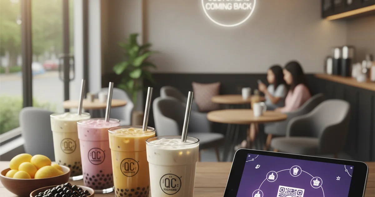 Digital Stamp Cards Transform Quezon City Bubble Tea Sales