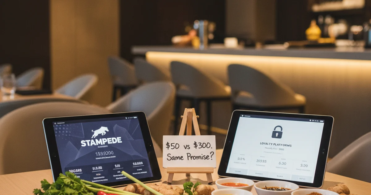 STAMPEDE vs Loyalty Platforms: What Singapore Restaurants Actually Need