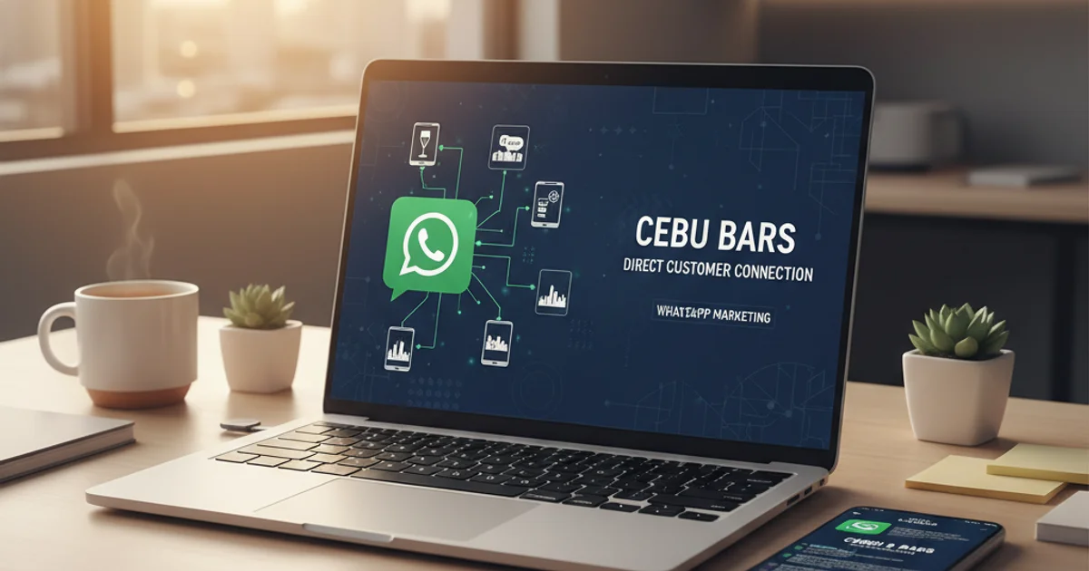 WhatsApp Marketing for Cebu Bars: Direct Customer Connection