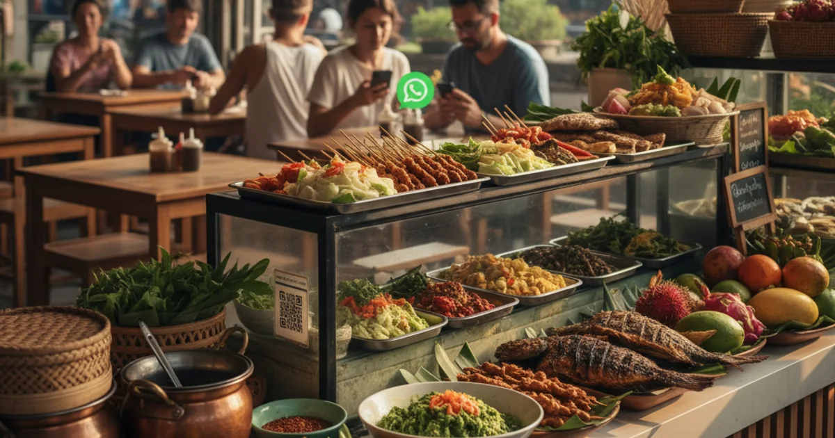 WhatsApp Marketing for Hawker Stalls in Bali: Tourist Guide