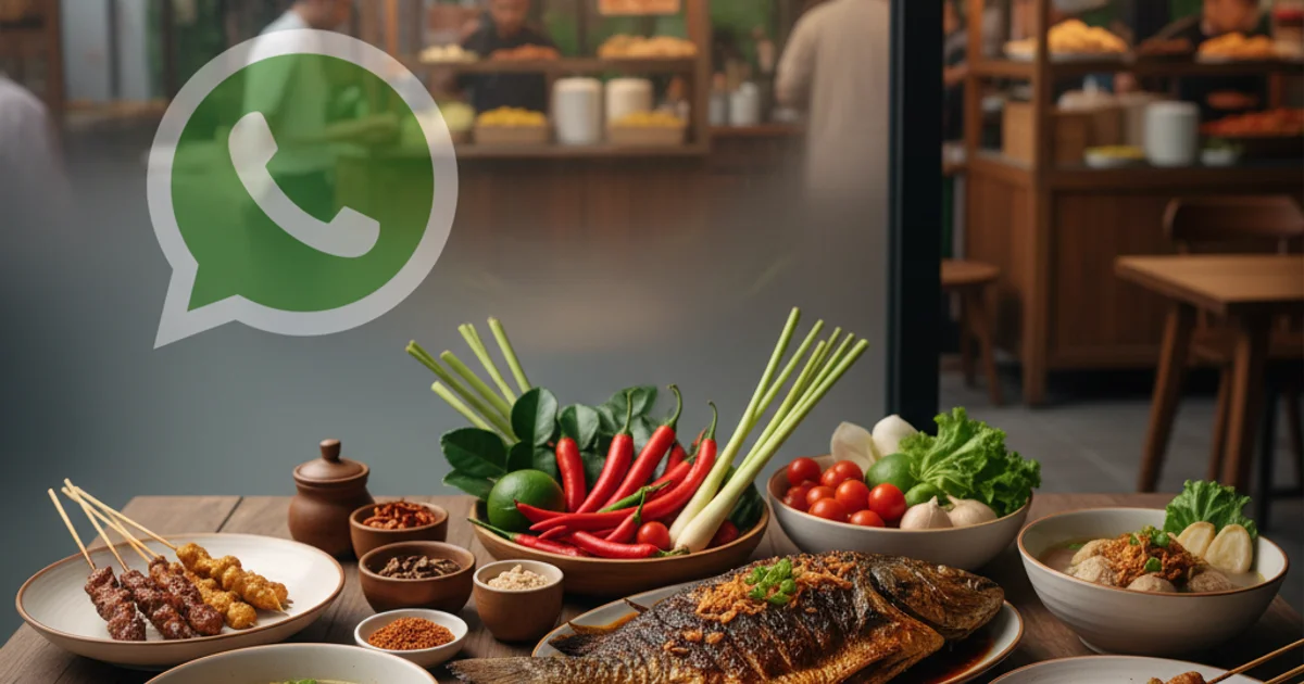 WhatsApp Marketing That Drives Repeat Customers to Bandung Hawker Stalls