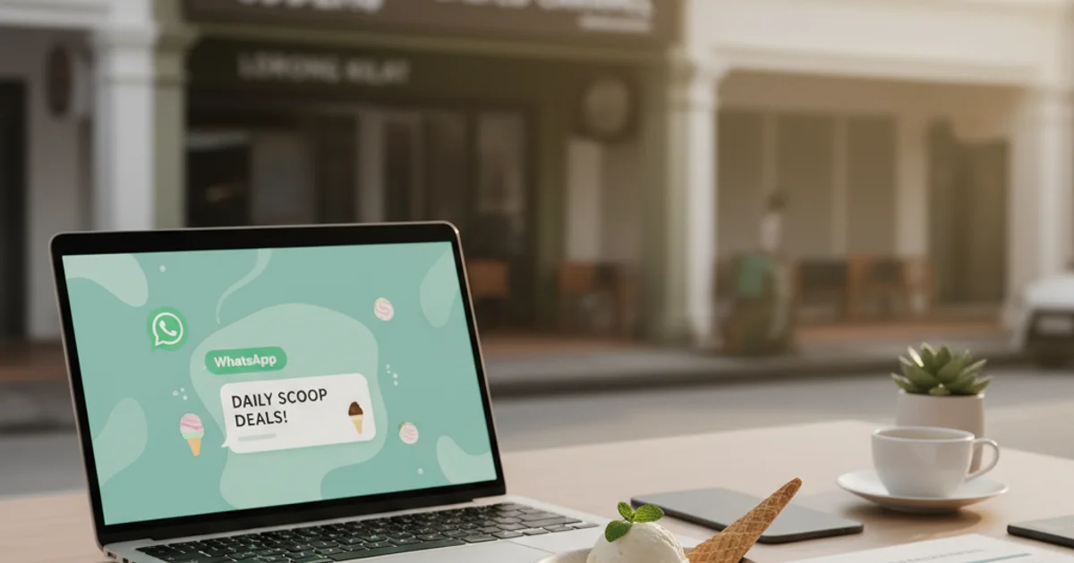 WhatsApp Marketing for Ice Cream Shops in Bukit Timah