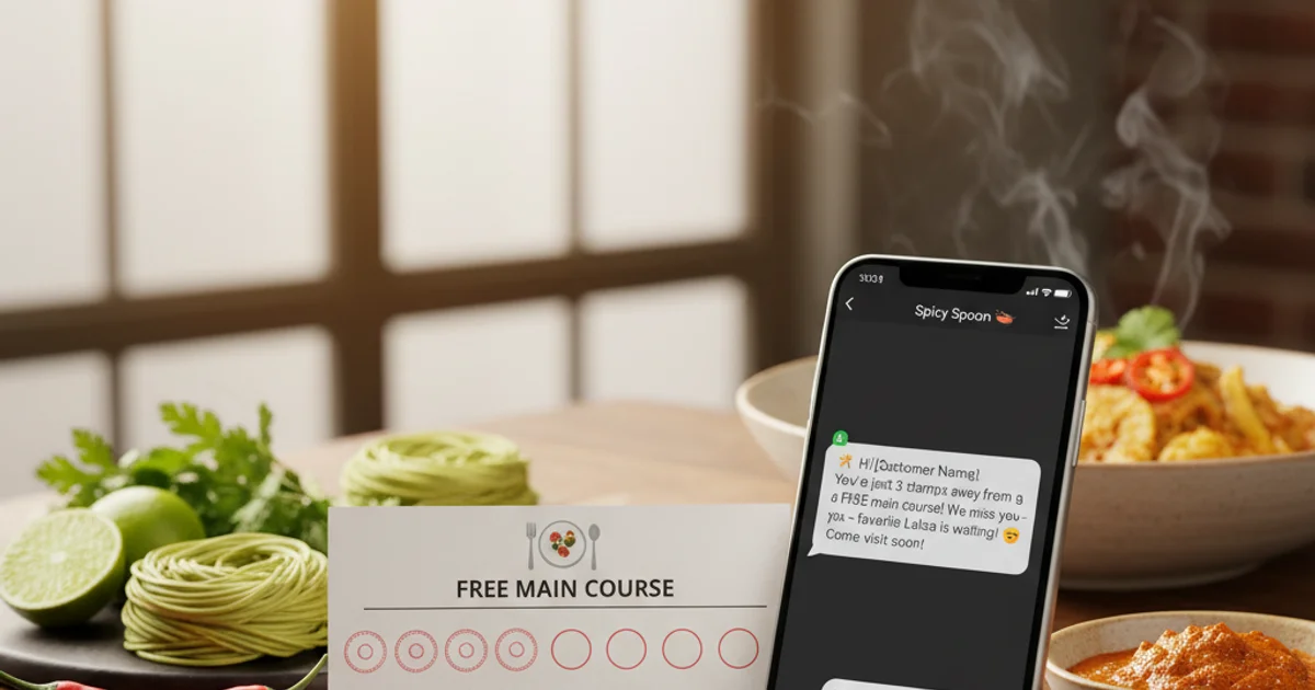 WhatsApp Milestone Messages: How Singapore Restaurants Nudge Customers Toward Their Next Reward