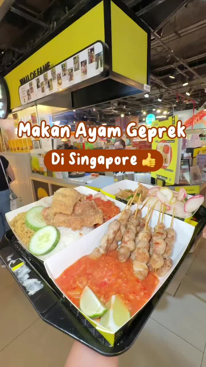 AYAM GEPREK enak di SINGAPORE ! Wajib cobaa seh rekk 😌😌😌 ! Gaskeenn

#makananviral #ayamgeprek #ahingmakan 