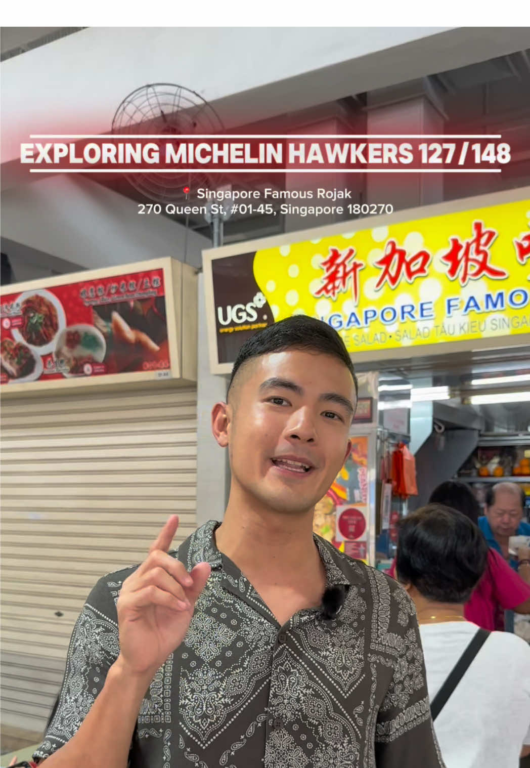 Exploring michelin hawkers 127/148 (Singapore famous rojak)

#hawkersg #michelinguide #michelinbib #lucastheboss #rojak