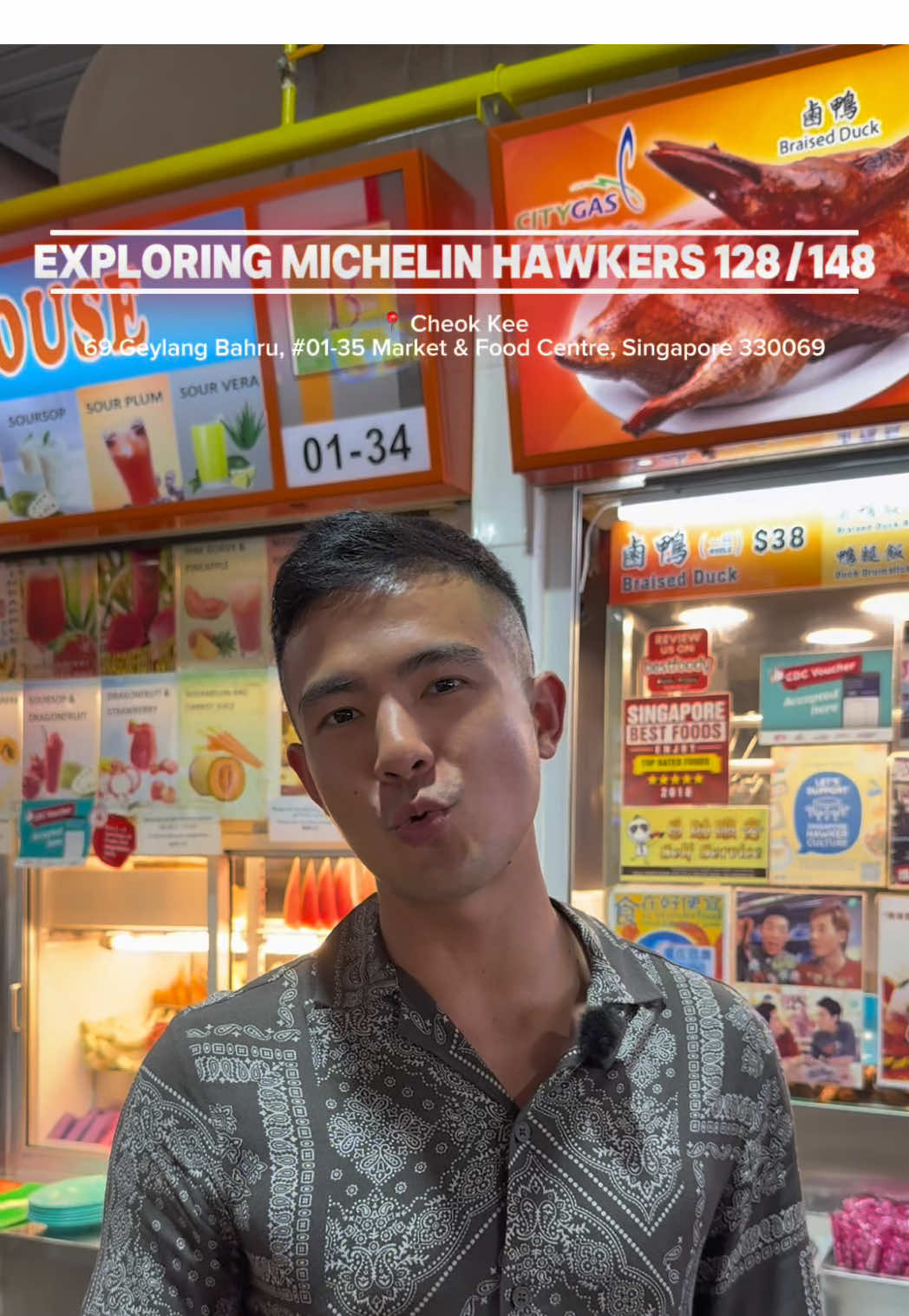 Exploring michelin hawkers 128/148 (cheok kee)

#hawkersg #michelinguide #michelinbib #lucastheboss #duckerice