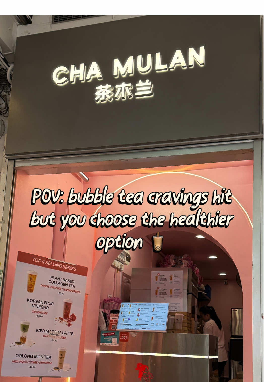 POV: You’re craving bubble tea but trying to be a little healthier

So you end up at Cha Mulan (Ang Mo Kio) 🧋✨

✔️ Less sugar options
✔️ Lighter, cleaner taste
✔️ Still satisfies the boba craving
✔️ 
