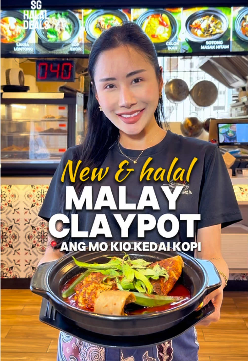 Looking for new Malay food in Ang Mo Kio? Check out Muslim-owned @Loka Loka  featuring hot and bubbly claypot dishes with over 30 dishes to choose from - serving classic Asam Pedas Ikan Pari, must-try