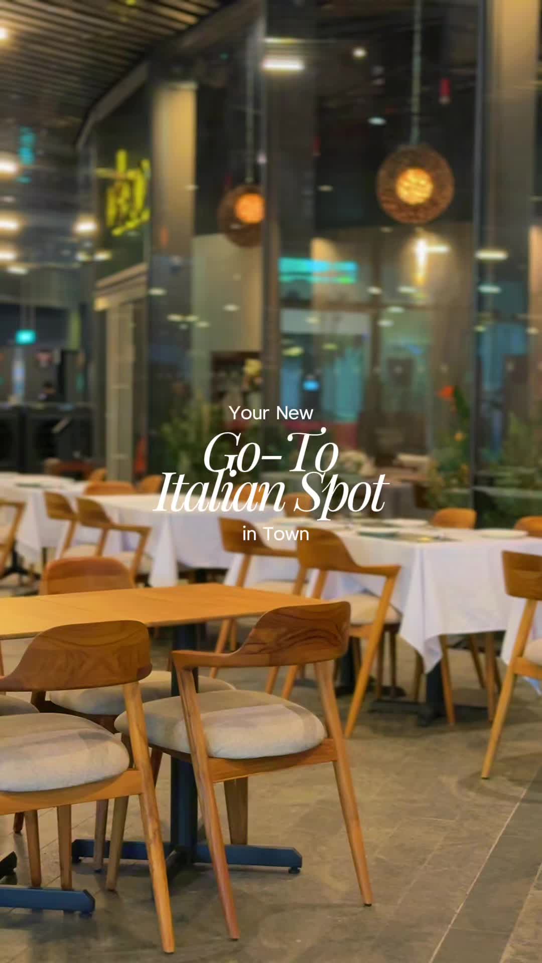 Your next go-to Italian spot 😉

We’re open over the lunar new year too!

#italianfood #italianrestaurant #singaporefoodies #sgeats #marinaone 