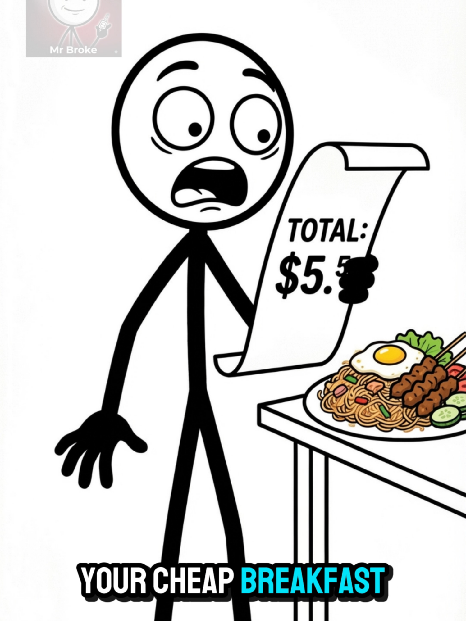The Economic Bee Hoon Lie in Singapore ~ It’s called "Economic," but the math feels like a luxury meal. When did a basic breakfast start costing more than an hour of work? We aren't being "extra"—we'r