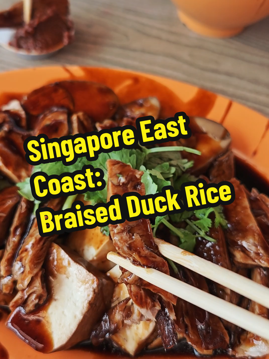 This braised duck rice had been our family favourite since their days at TaiSeng to now at East Coast Park Lagoon. Their braised duck is well braised, very tender savoury and their dry chilli is the b