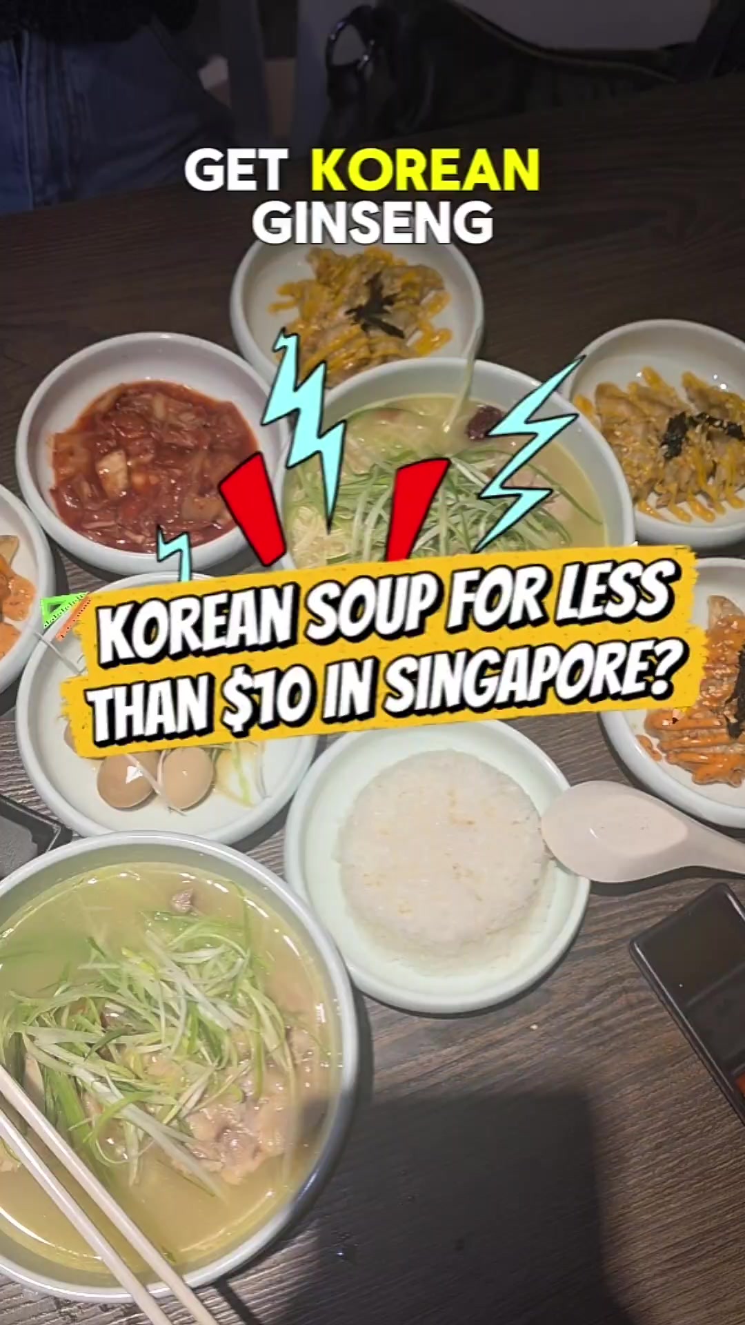 This could possibly be the cheapest samgyetang in Singapore! Omma Chicken Soup serves up an affortable yet tasty ginseng chicken soup and you can find them conveniently located in Northpoint! #sgfood 
